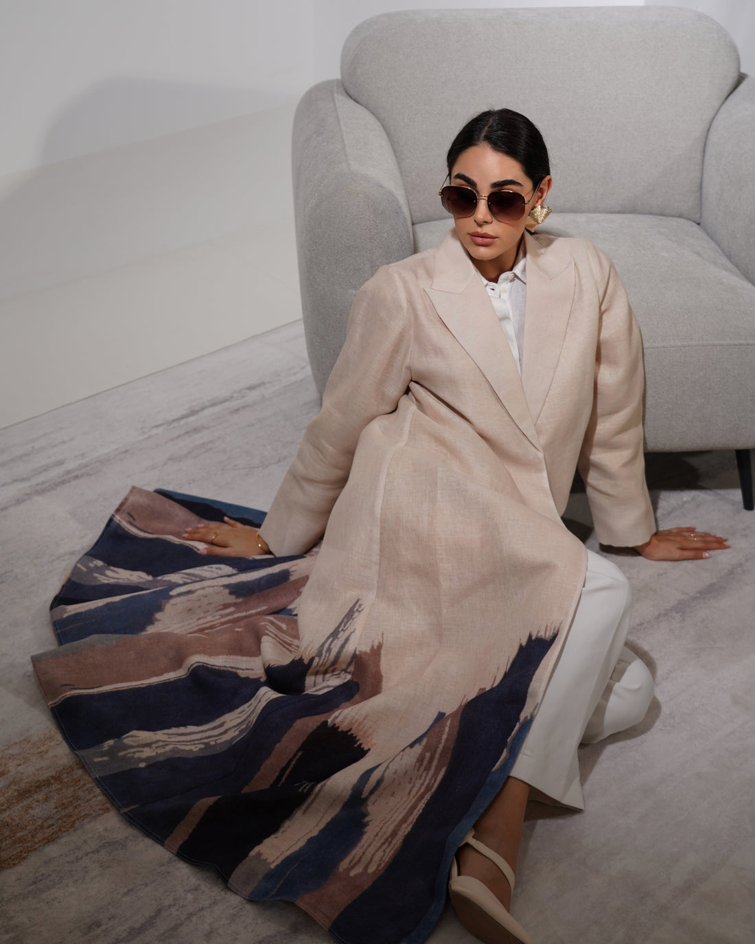 The Fatma abaya - Beige