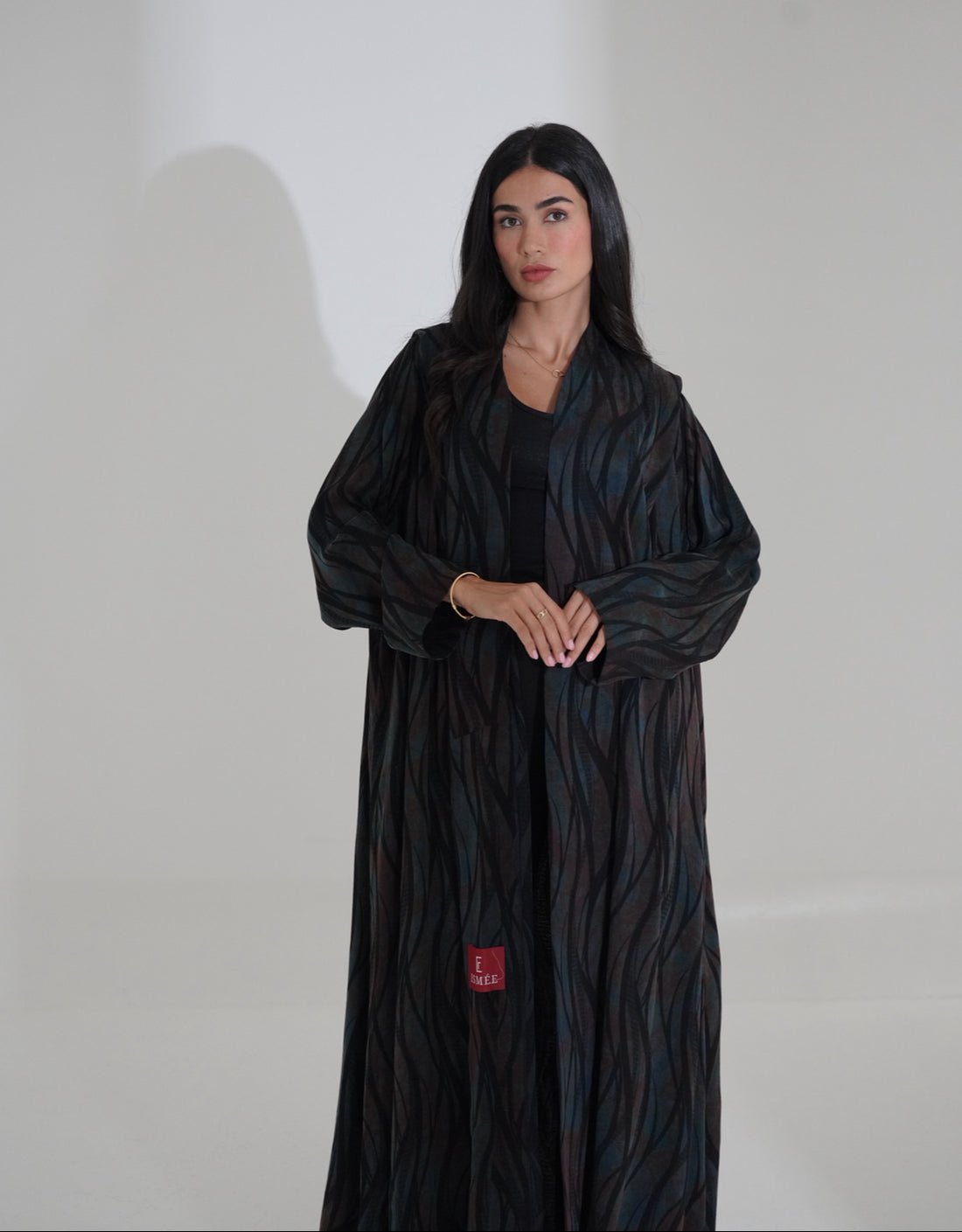 Cydra Abaya — Dark Purple and black