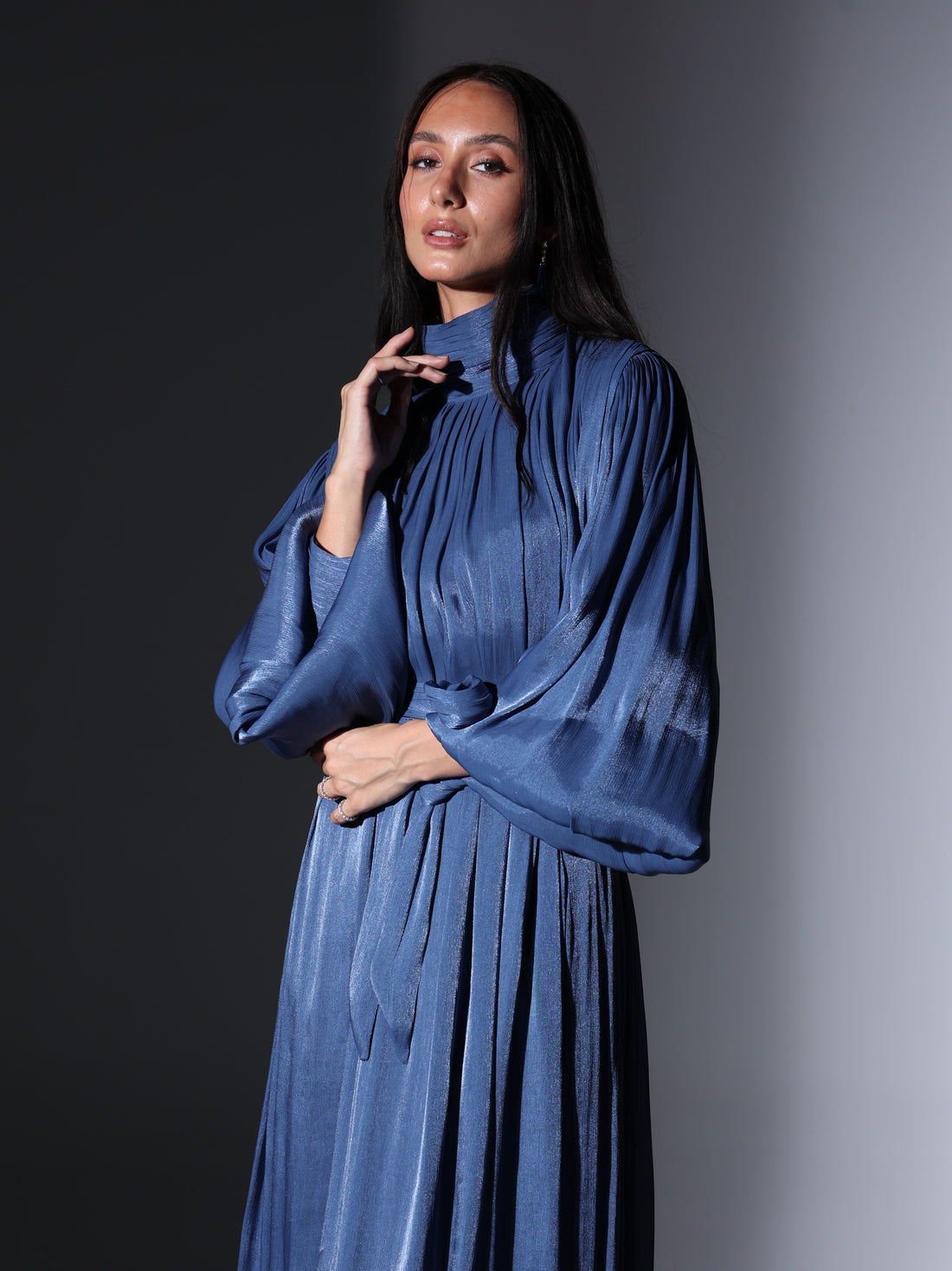 Arona Dress — Blue