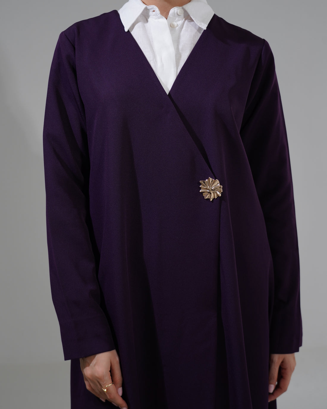 The hoor abaya-purple