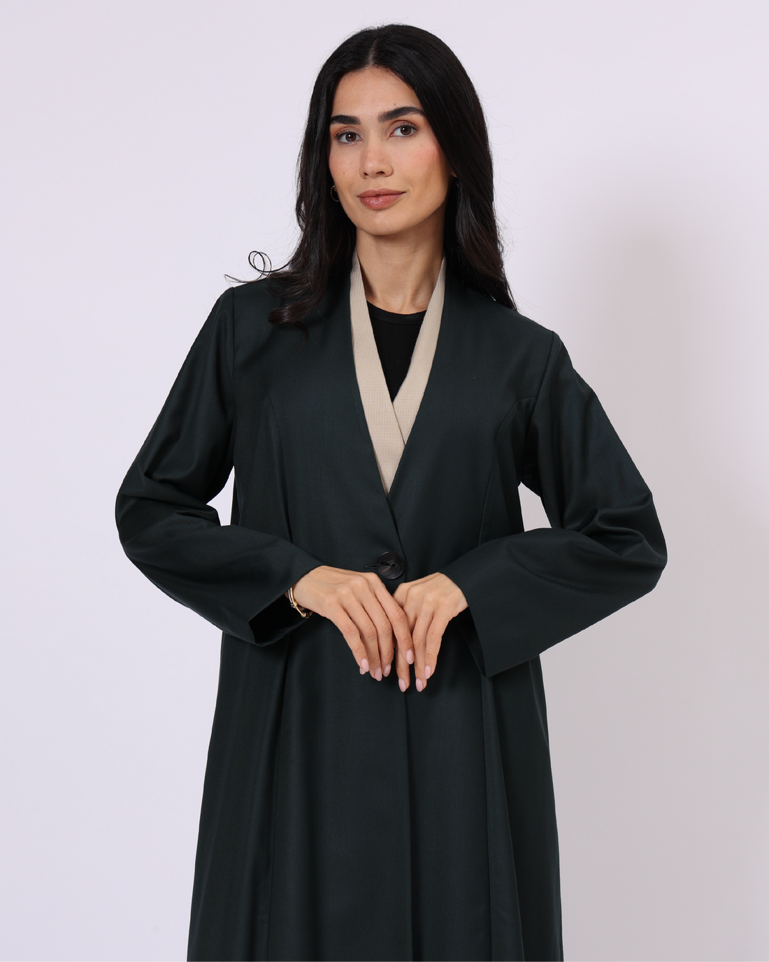 Taima Abaya — Dark Green