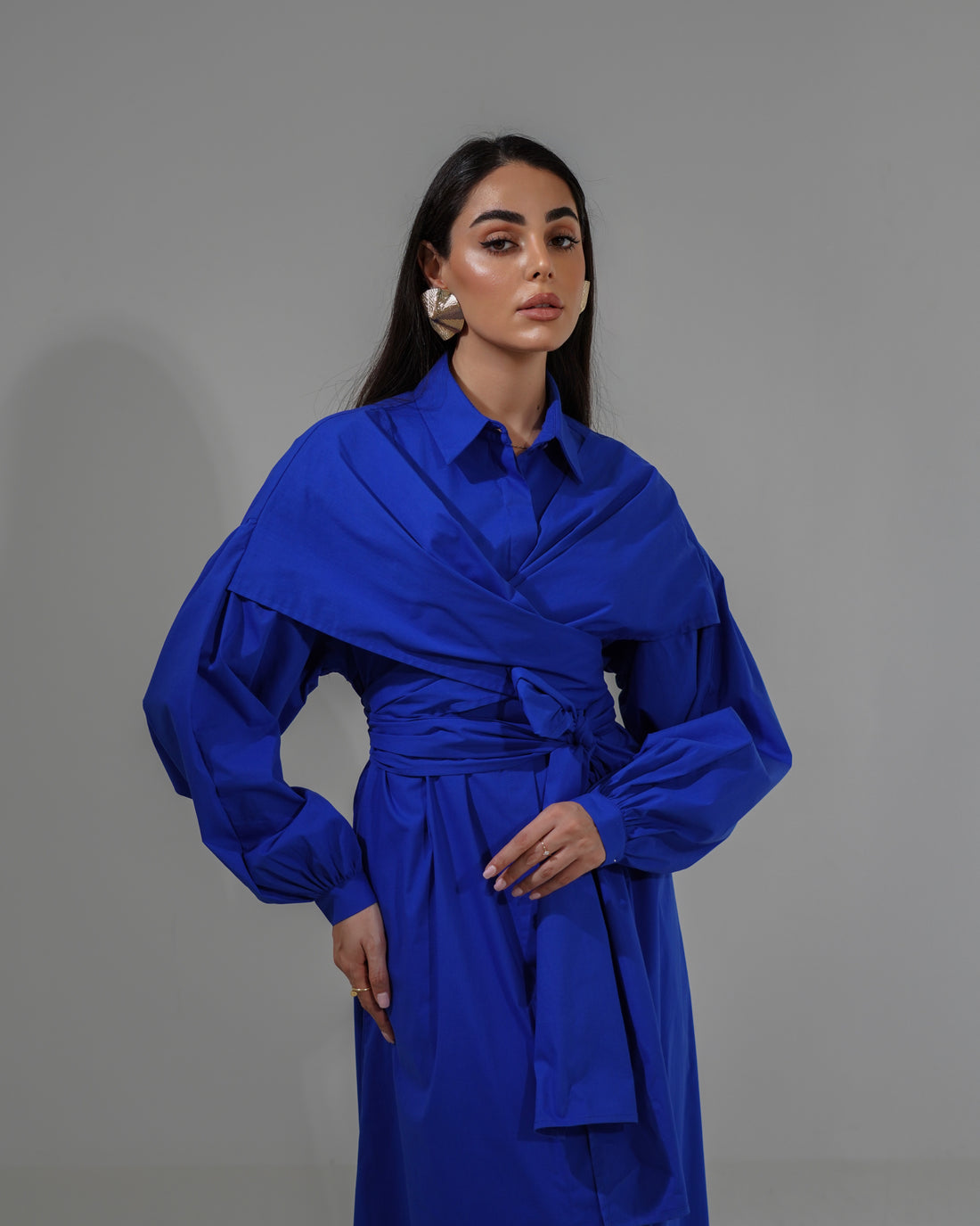 Tina Dress - Royal blue