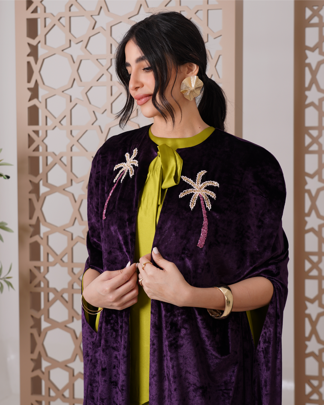 Noura Abaya — Purple